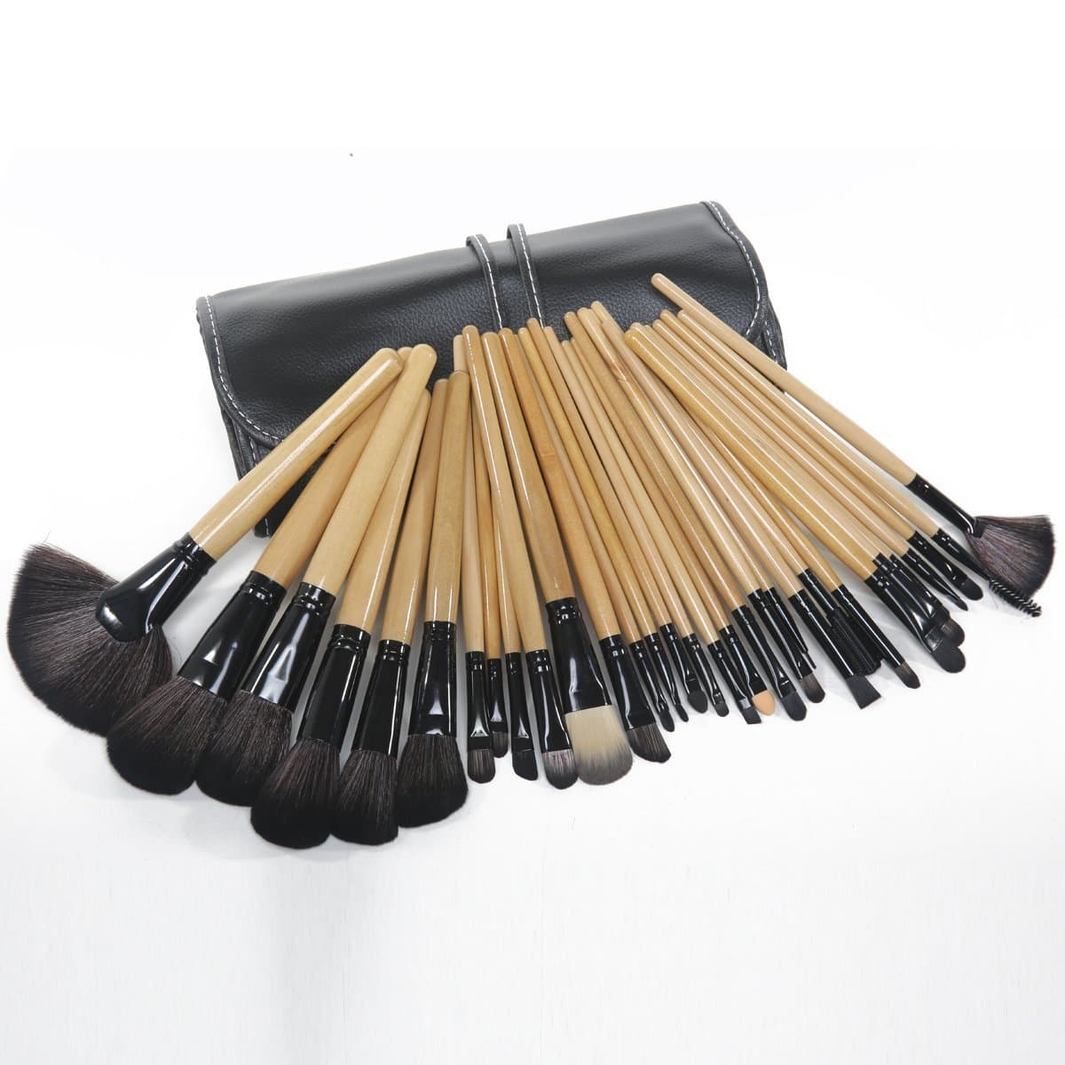Taotaole 32 Pcs Makeup Brushes Professional Cosmetic Make up Brush Set Superior Soft with Pouch Bag Case
