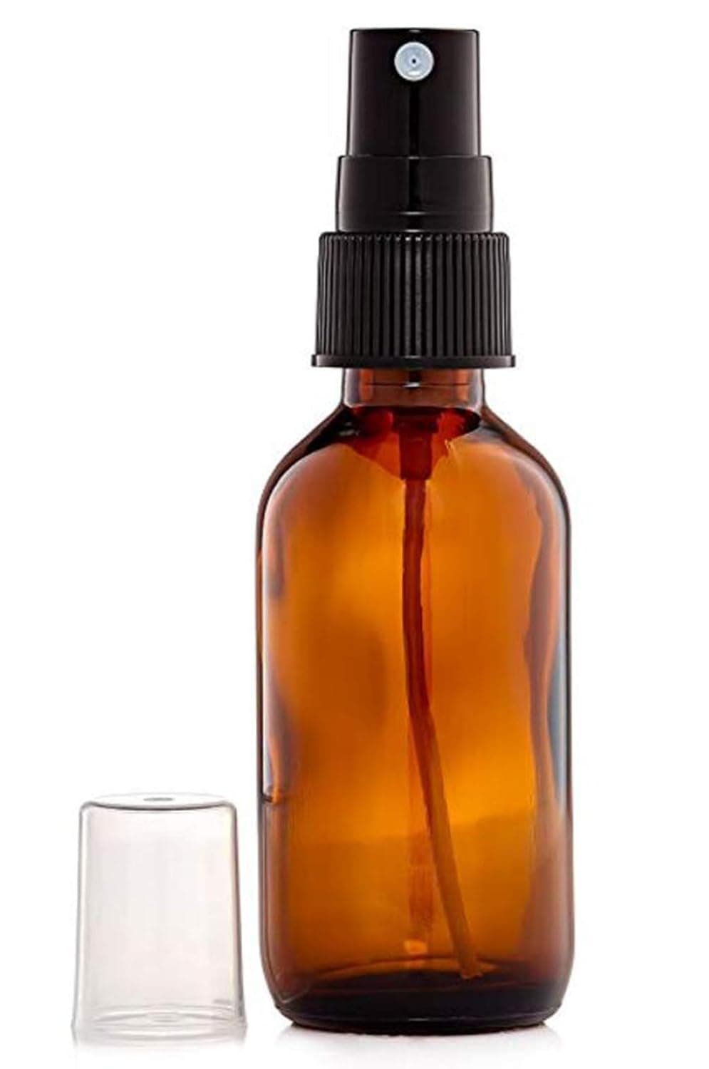 1PC 3.4oz / 100ML Amber Glass Spray Bottles Atomizer Container With Black Fine Mist Sprayers For Makeup Water Perfume Aromatherapy Cosmetic Sprays​