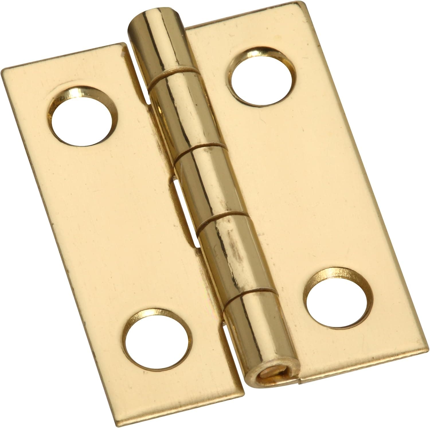 Stanley Hardware S803-060 CD5300 Narrow Hinge in Brass , 1", 4 piece