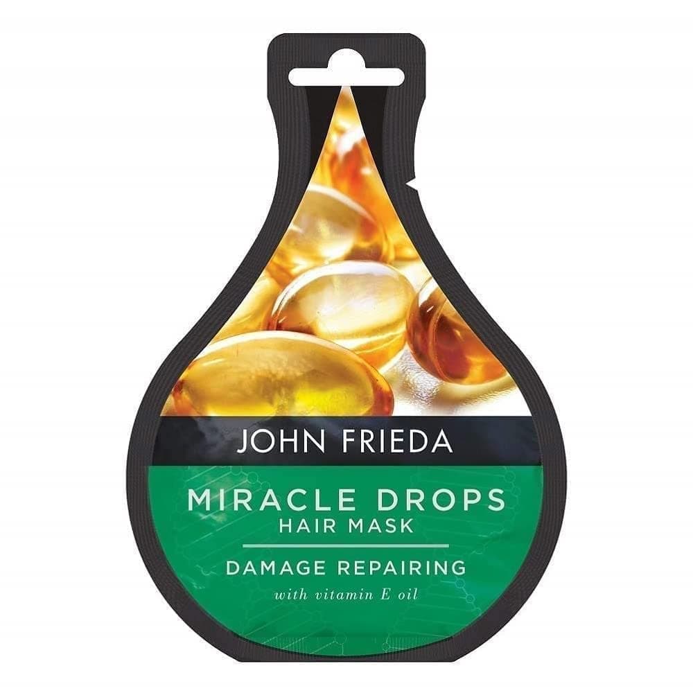 John Frieda Miracle Drops Damage Repairing Hair Mask for Damaged Hair, 25 ml