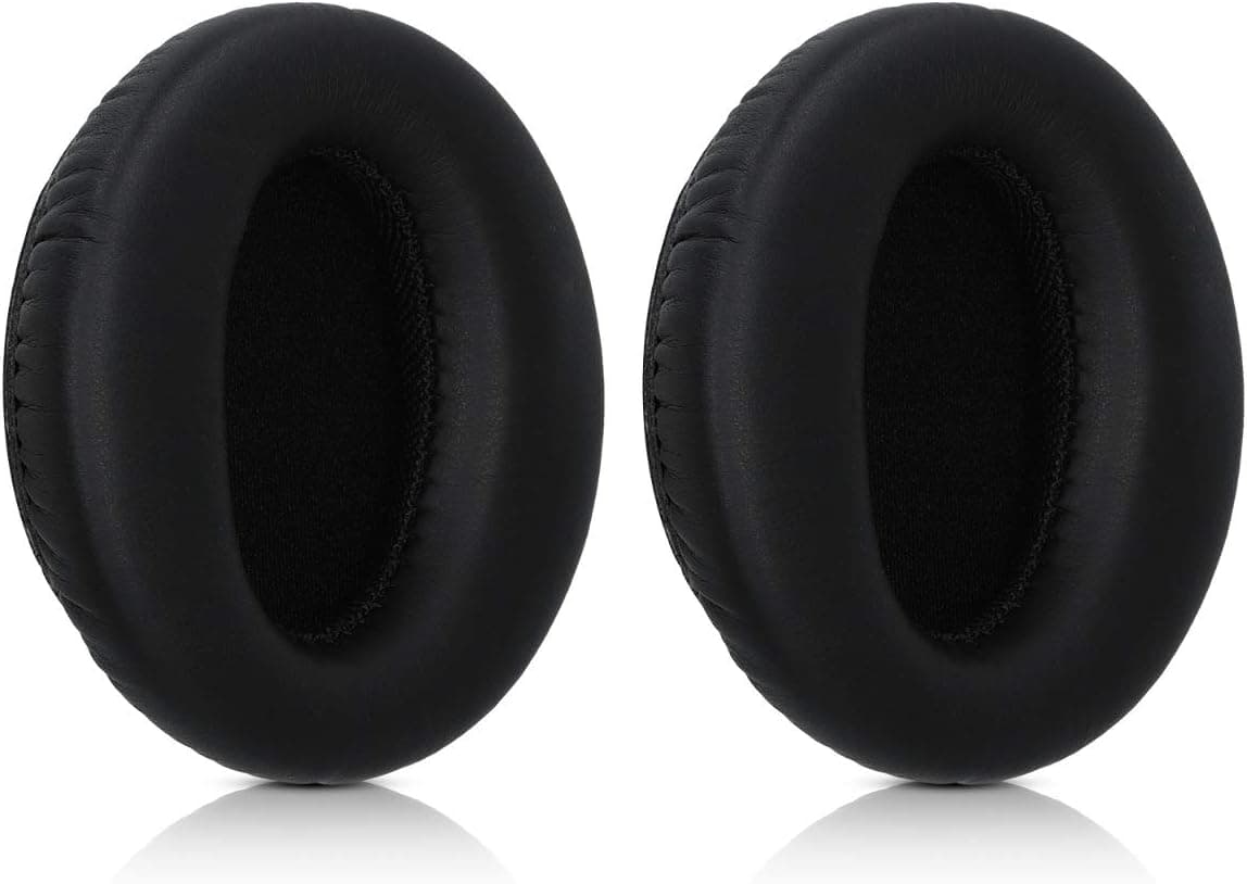 kwmobile Replacement Ear Pads Compatible with Cowin E7 /E7 Pro - Earpads Set for Headphones - Black