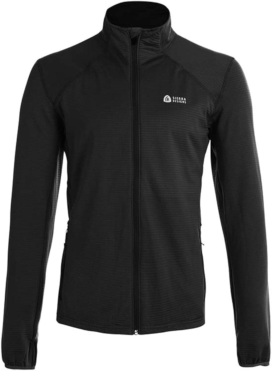Sierra Designs Men's Cold Canyon Fleece Cold Weather Stretch Fleece Jacket