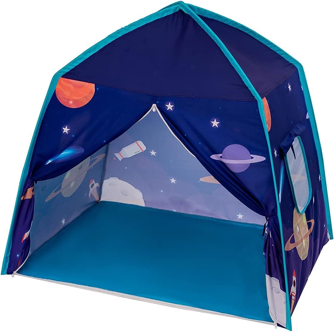 WATEVLOTCS Play Tent Toddler Bed Tent Space World House Dome Tent for Kids Indoor / Outdoor Fun - 51 x 40 x 51 inch