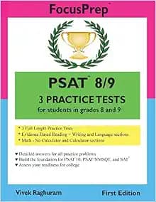 PSAT 8/9 3 Practice Tests: for students in grades 8 and 9