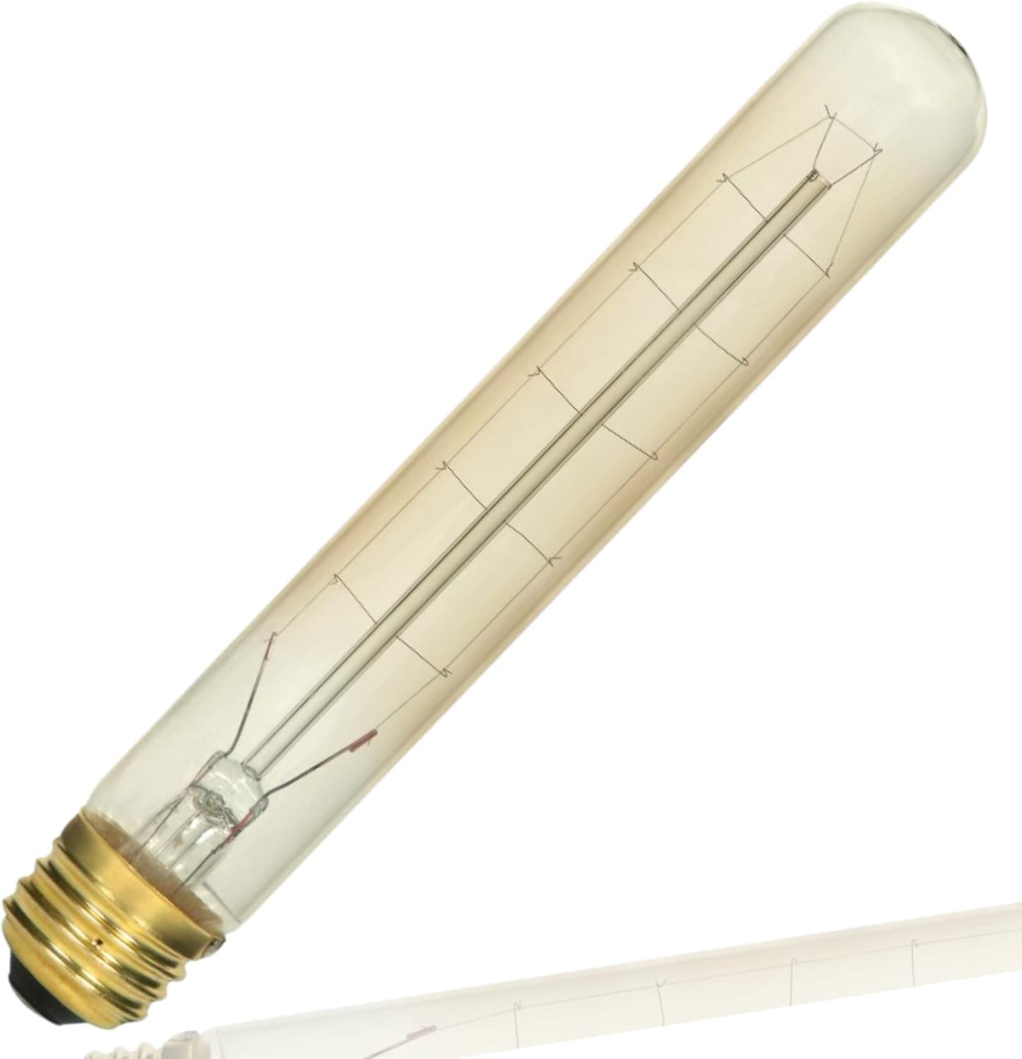 Satco 60 Watt T9 Incandescent; Clear; 3000 Average Rated Hours; 230 Lumens; Medium Base; 120 Volt for Pendant Lighting Fixtures, Decorative for Dining Room, Studio, Lounge, Restaurants (6 Pack)