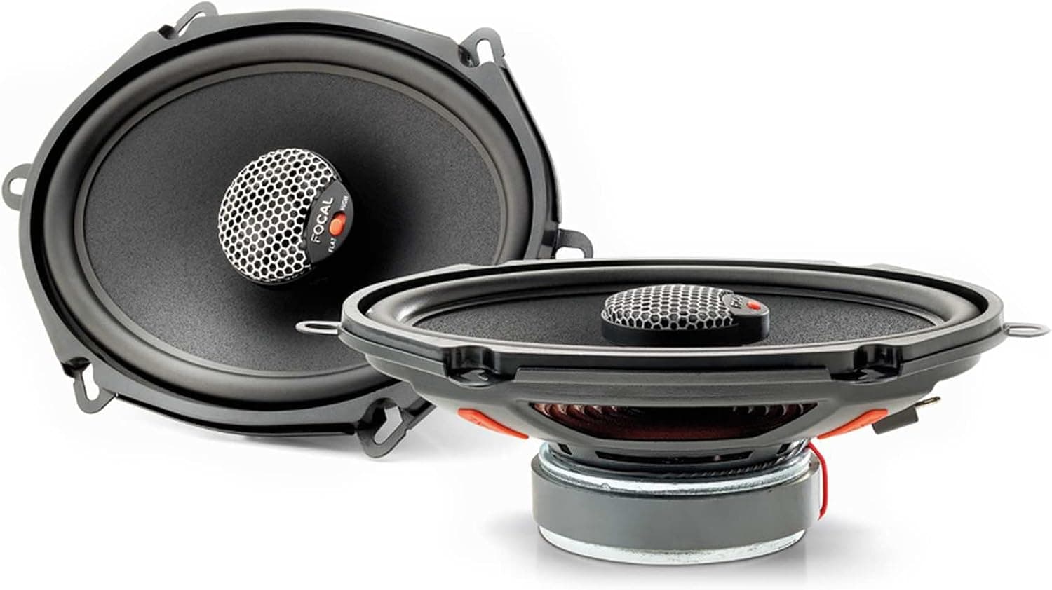 Focal ICU-570 Integration Series 5 x 7 Inch Coaxial Speakers (Pair), RMS: 60W - MAX: 120W