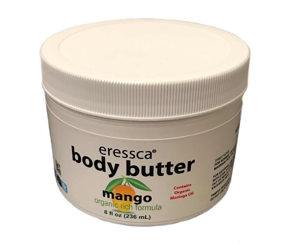 Eressca Body Butter Mango with Moringa Oil - Rich Organic Formula 8 oz.