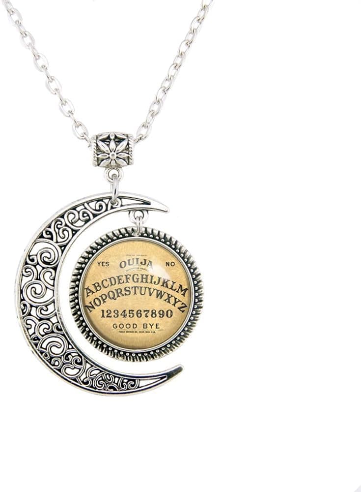 Beautiful Season DIY Moon Pendant William Fuld Ouija Necklace Ouija Boards Necklace William Fuld Jewelry Ouija Jewelry Gifts