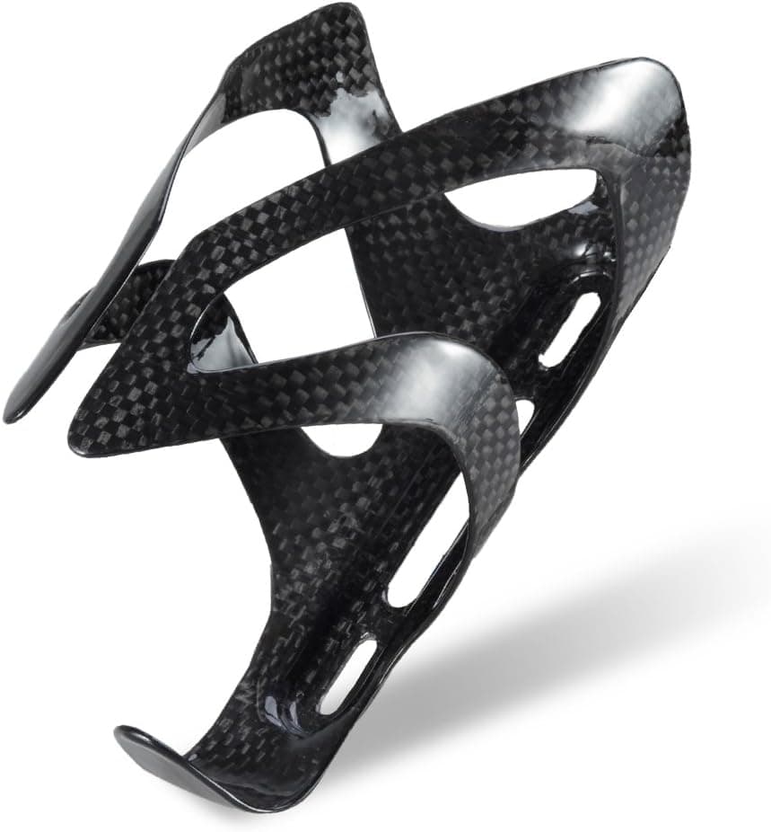 Emgreat Carbon Fiber Bike Water Bottle Holder Cage Water Bottle Cage
