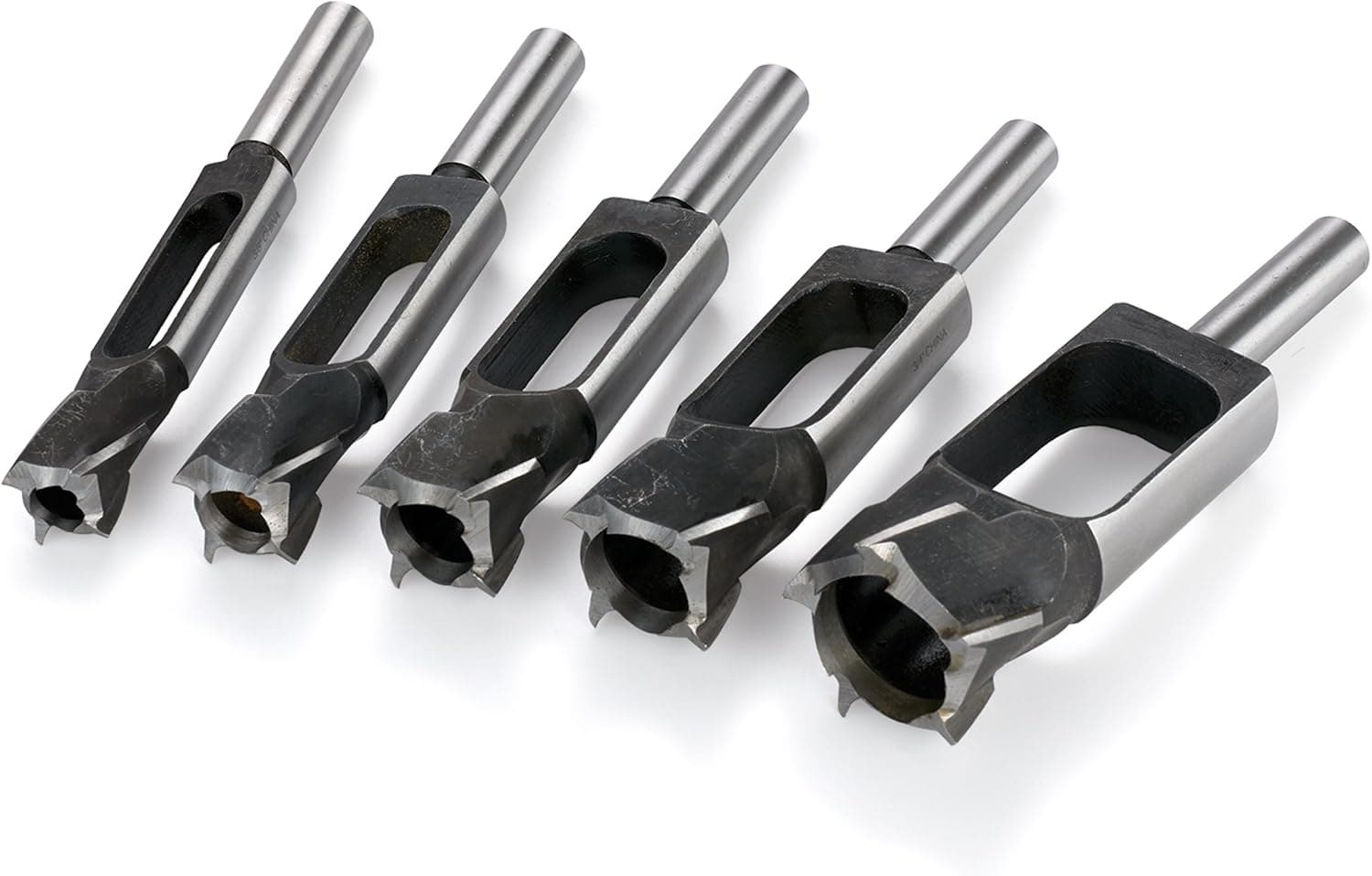 5 Piece Plug & Tenon Cutter Set