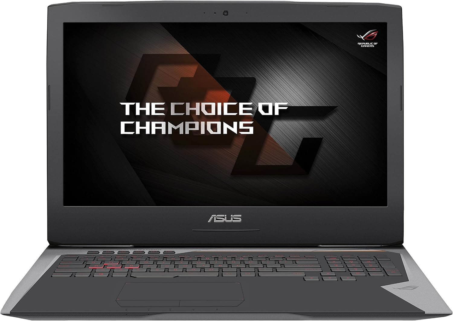 ASUS ROG G752VM 17.3" Gaming Laptop, GTX 1060 6GB GDDR5, Core i7-6700HQ, 16GB OC DDR4, 1TB HDD