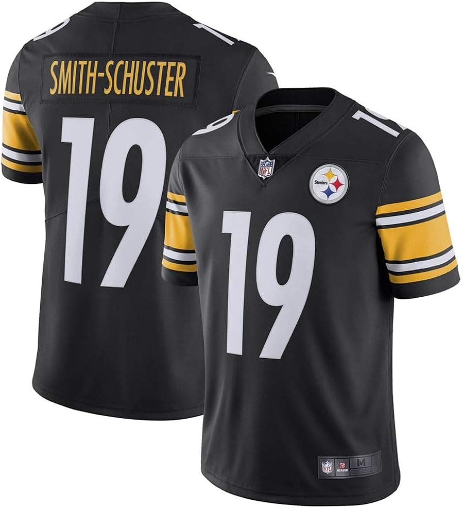 Men's NFL Juju Smith-Schuster Pittsburgh Steelers #19 Jersey-Black
