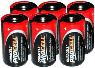 6 (Six) Alkaline C Batteries For Your RC Toys