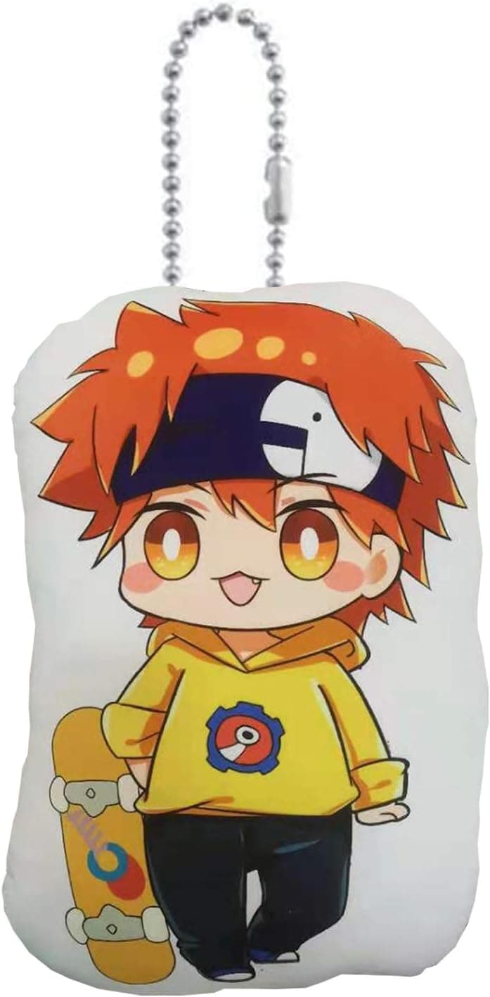 MUZHI sk8 The Infinity Plush sk8 Keychain Plush sk8 The Infinity Toy Plushie Stuffed Doll - 3.94 inches (SK8 Reki Kyan Plush)