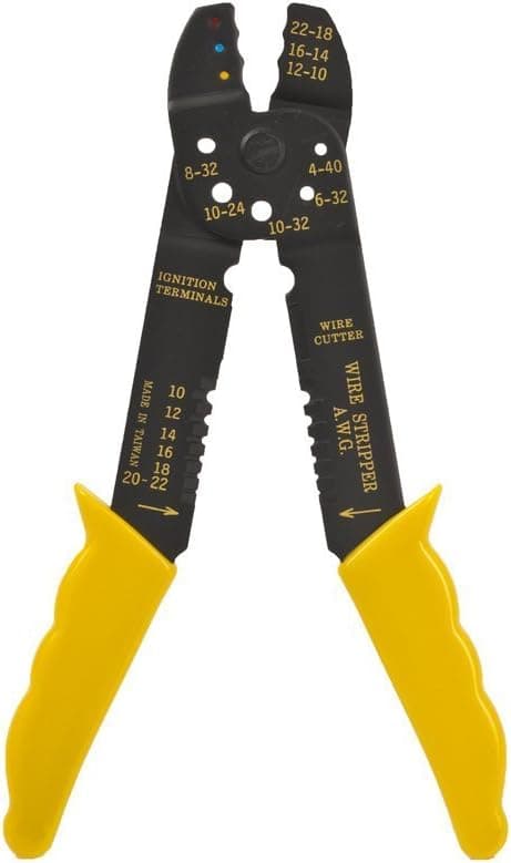 Electro-Tek Crimping & Cutting Electrical Wire Stripper Pliers Tool