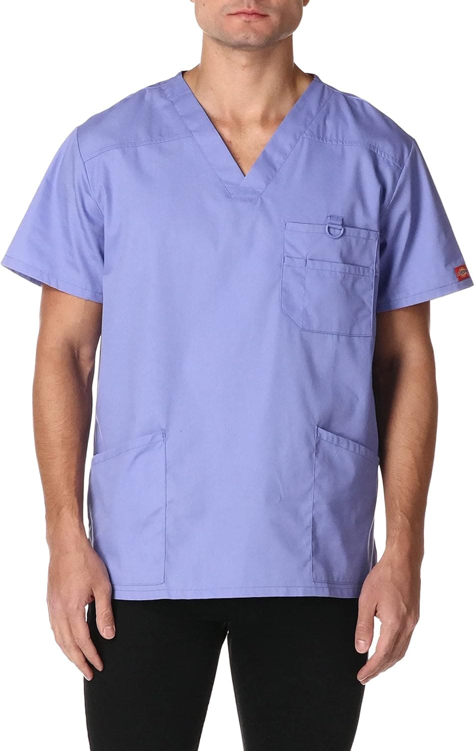 Dickies Xtreme Stretch Men's V-Neck Scrub Top