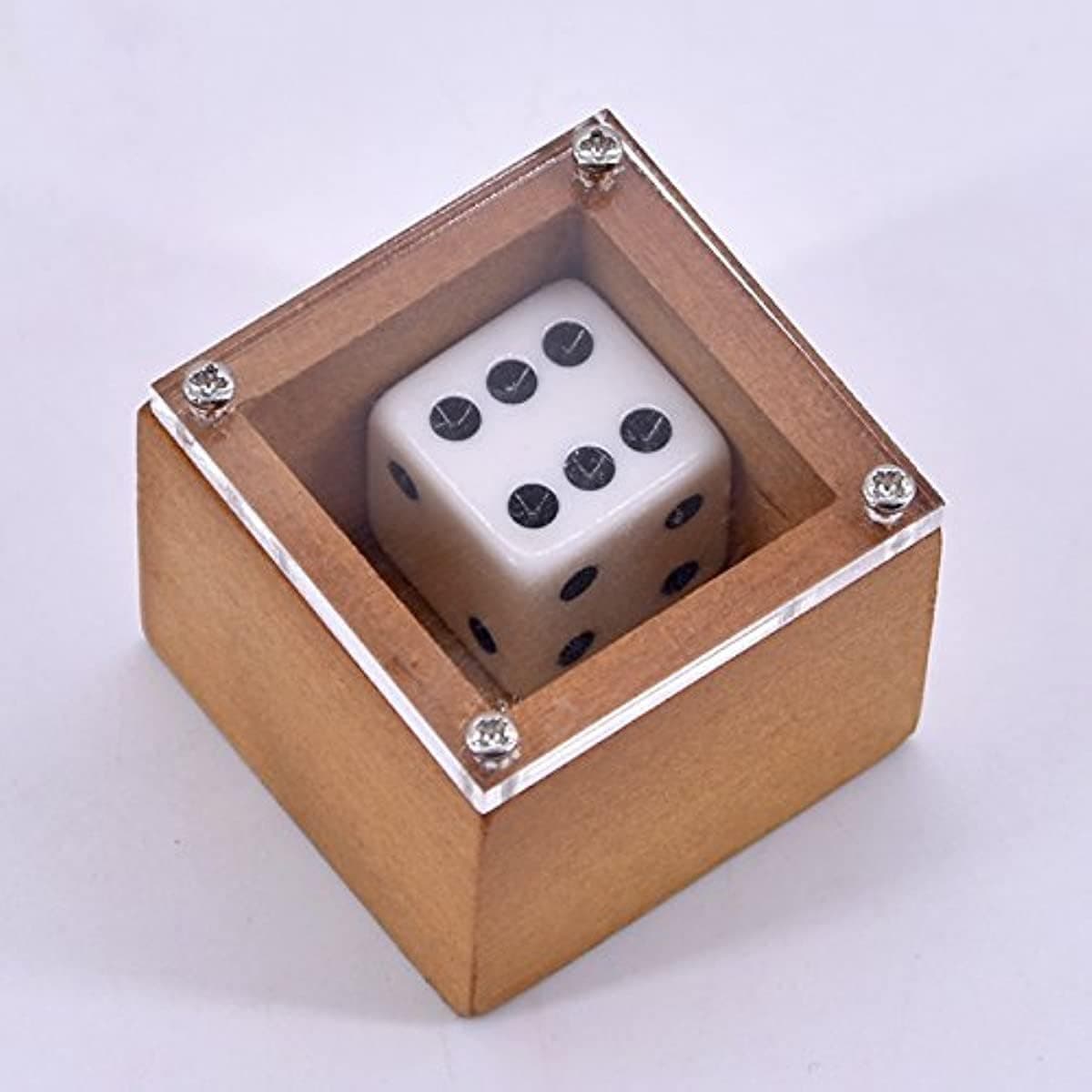 Garden Friends Badlands Bob Dice Trick Dot Number Change Dice Magic Obedient Dice Magic Stage Illusion Props Gimmick Mentalism Funny Classic Toy