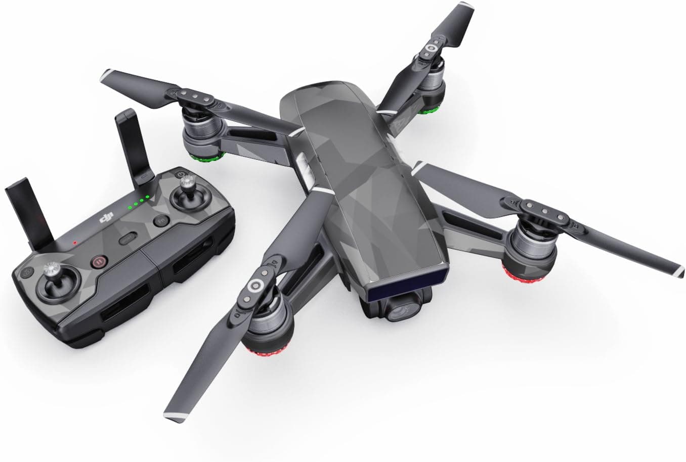 Starkiller Decal for Drone DJI Spark Kit - Includes Drone Skin, Controller Skin and 1 Battery Skin