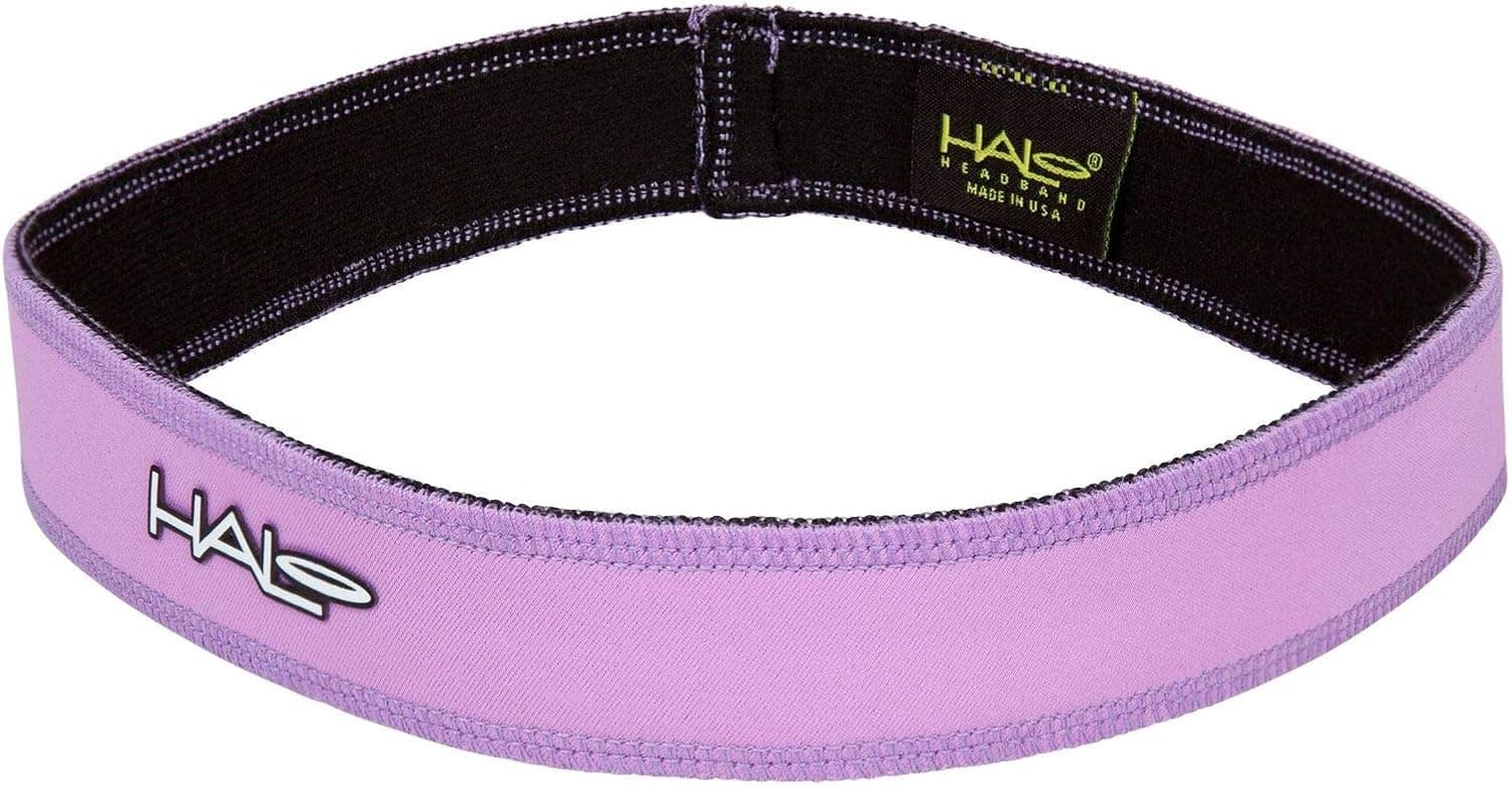 Halo Headband Sweatband Slim, 1" Pullover Hairband, Holds Hair in Place and Channels Sweat From Your Face
