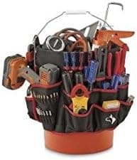 Huskey Bucket Tool Organizer 48 Pocket Bucket Jockey Bucket Tool Bag
