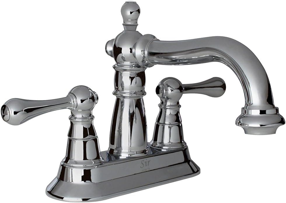 703-c Chrome Two Handle Lavatory Faucet