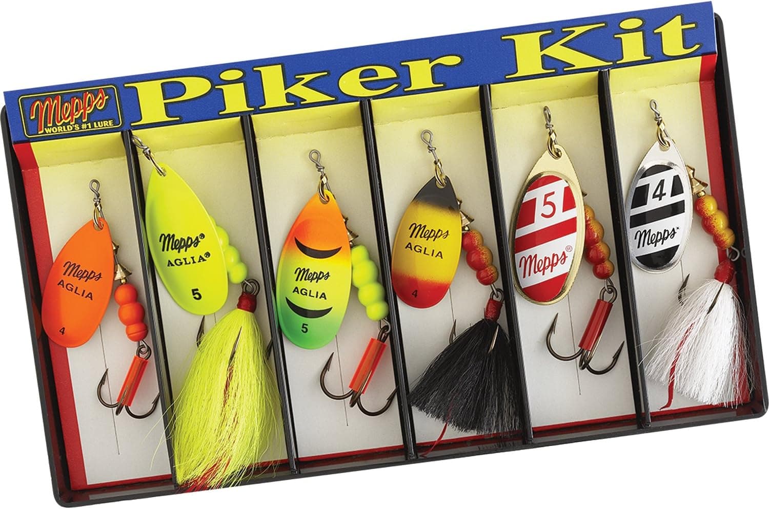 Hot Piker Kit - 6 Lure asstd,