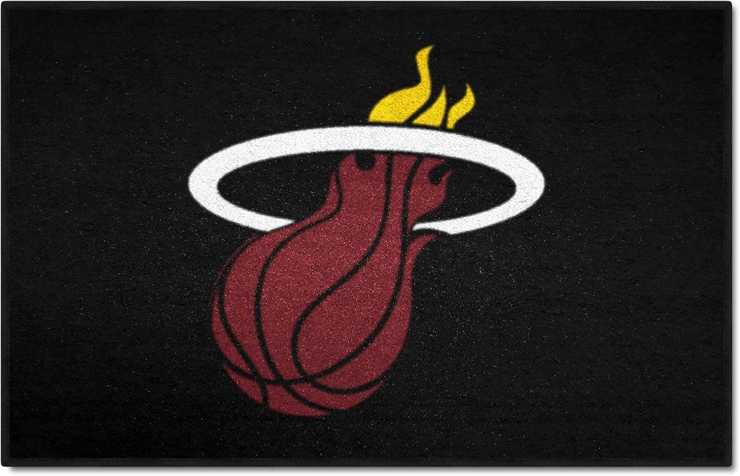 FANMATS - 11913 NBA Miami Heat Nylon Face Starter Rug 19"x30"