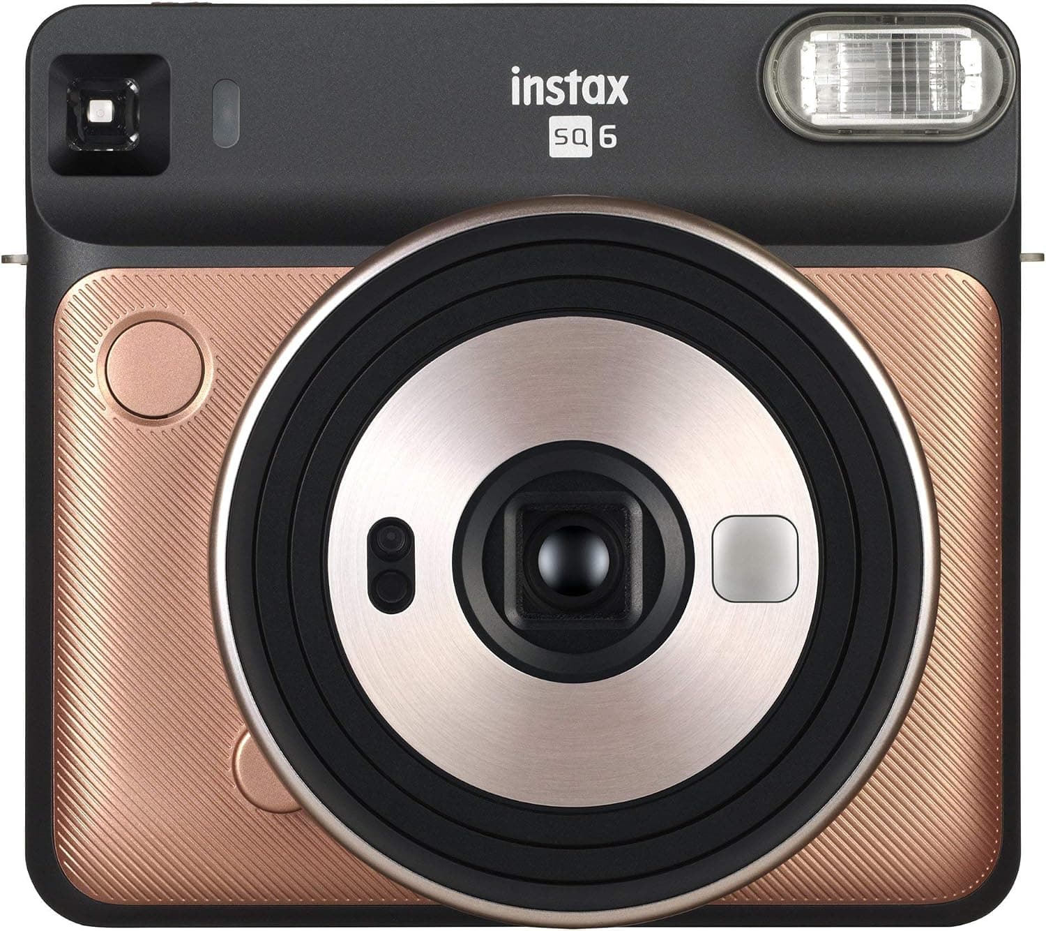 Fujifilm Instax Square SQ6 - Instant Film Camera - Blush Gold (Renewed)