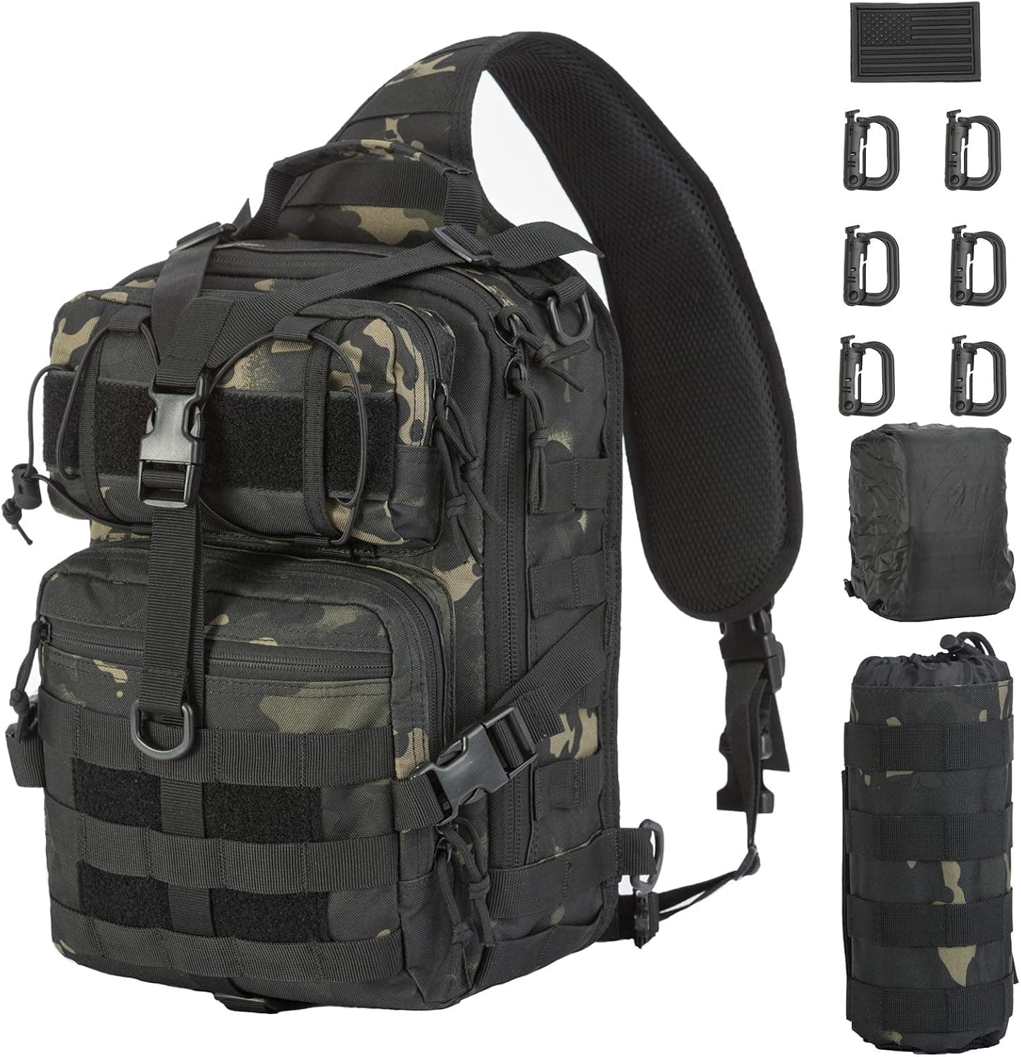 GZ XINXING Tactical Sling Military Shoulder Backpack EDC Assault Range Bags