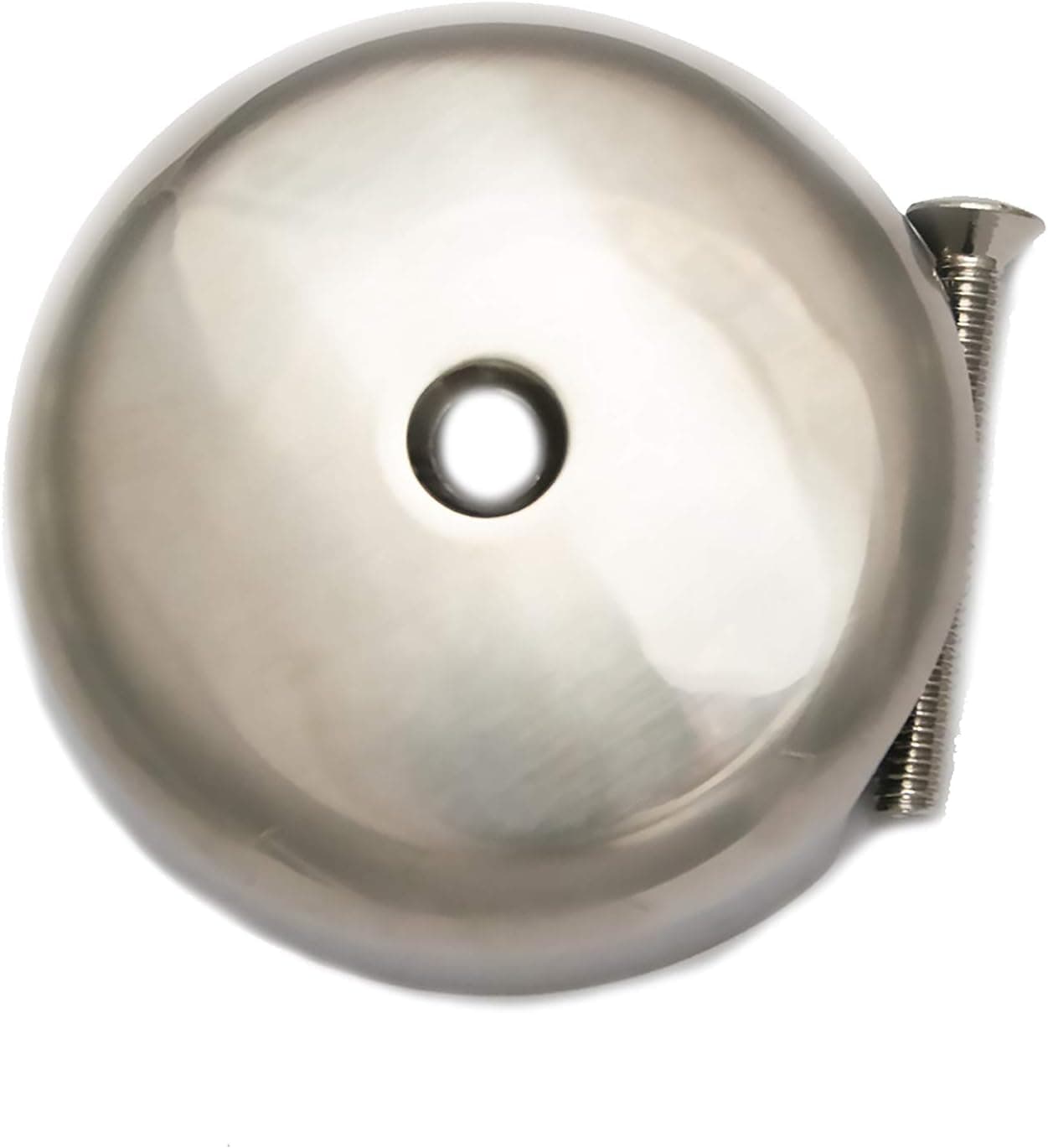 BlueVue Single-Hole Overflow Cover/Face Plate, Brushed Nickel