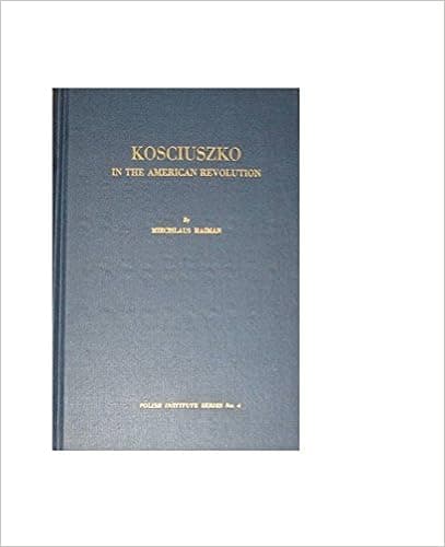 Kosciuszko in the American Revolution
