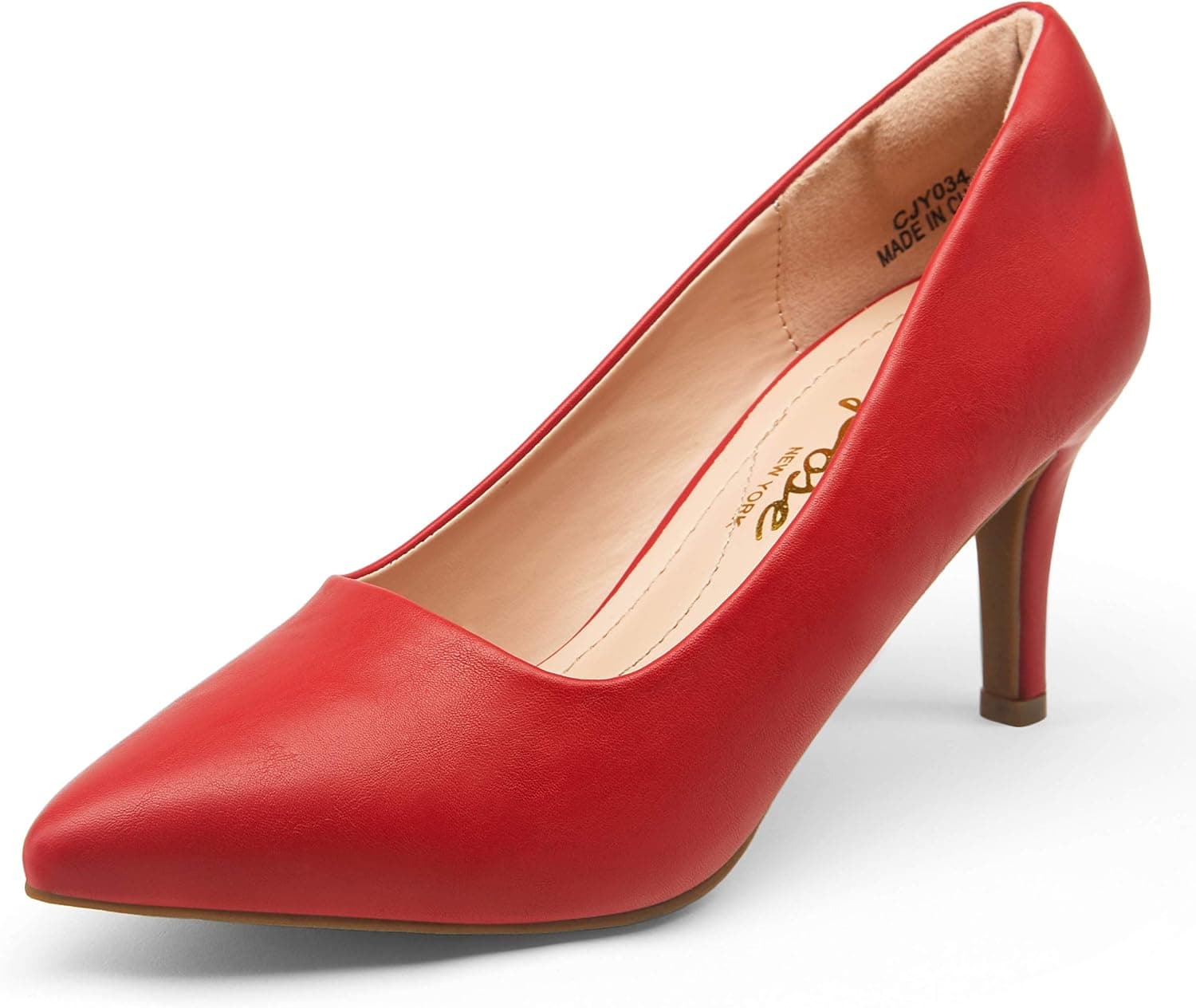 Vepose Women's Low Heels Pumps Dress Shoes Casual Wedding Bridal Shoes Pumps for Women