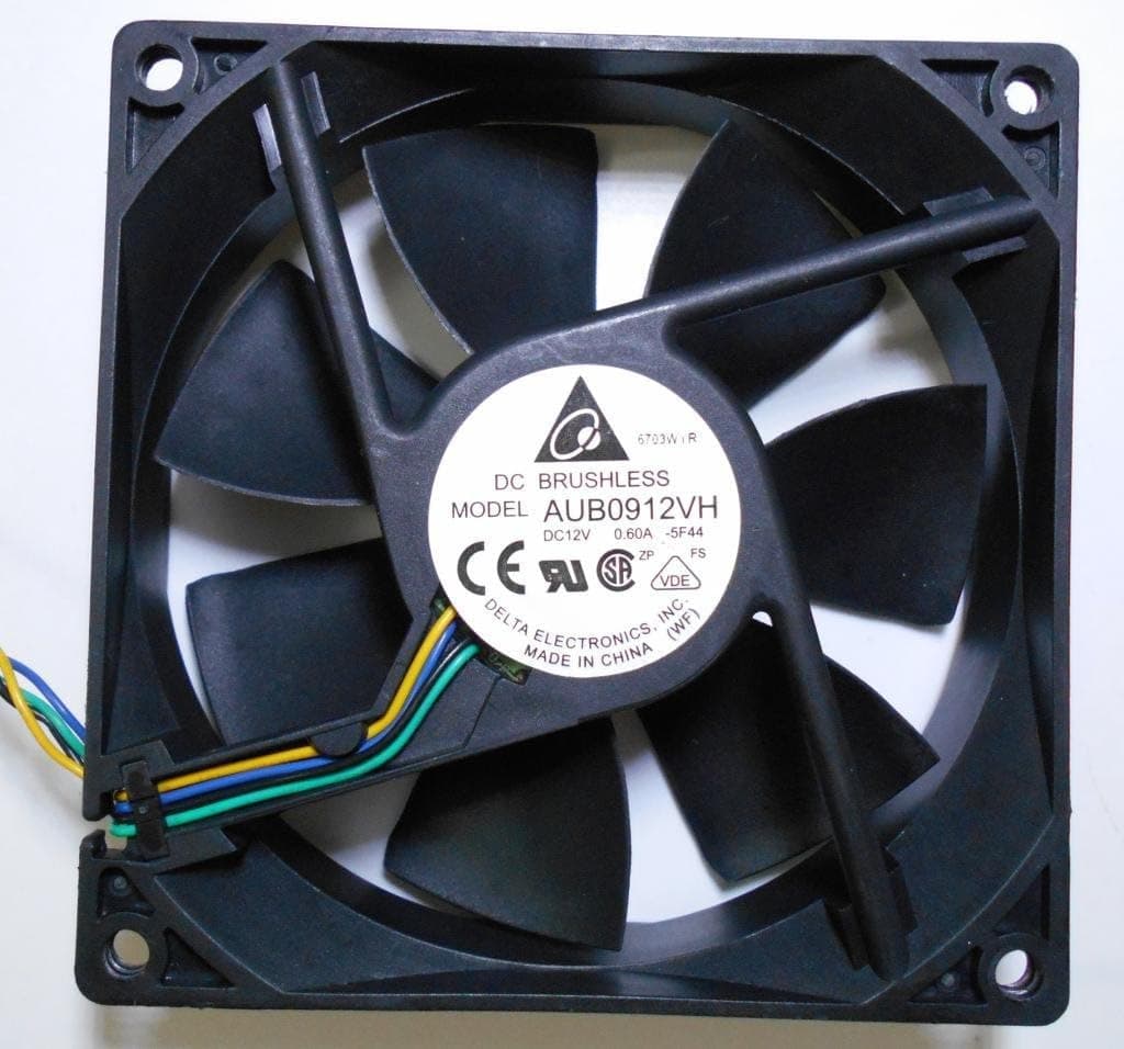 Delta 12v DC 060a 90x25mm Fan AUB0912VH-5A68