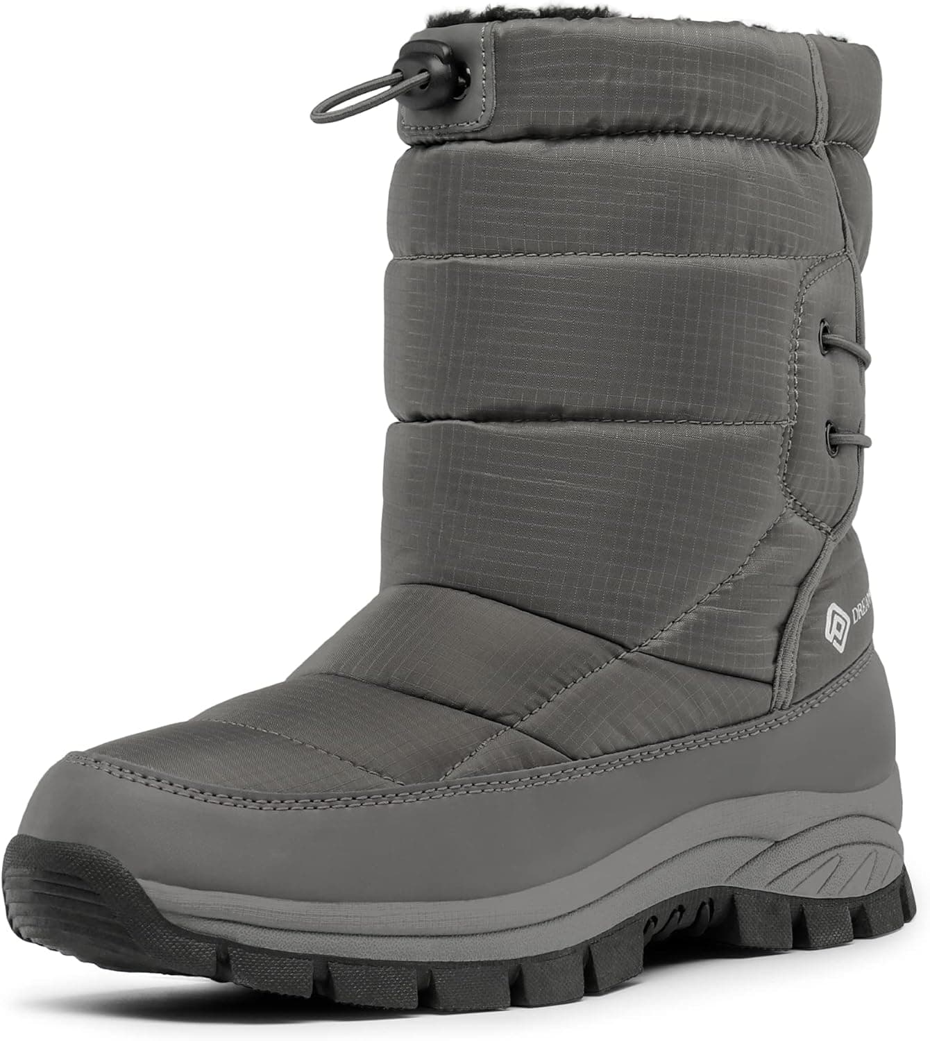 DREAM PAIRS Women's Winter Snow Boots Waterproof Lightweight Warm Fashion Mid Calf Boot