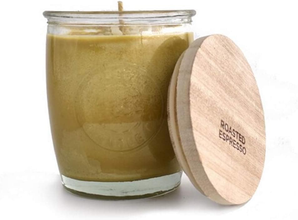 Swan Creek Candle Roasted Espresso 10 Ounce Logo Jar 50304