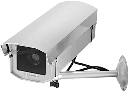 Monoprice 108431 Dummy Outdoor Brick Camera with Switchable On/Off LED (Black)