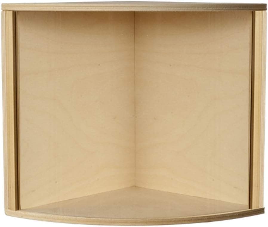 Melody Jane Dollhouse Corner Display Room Shadow Box Perspex Front Assembled