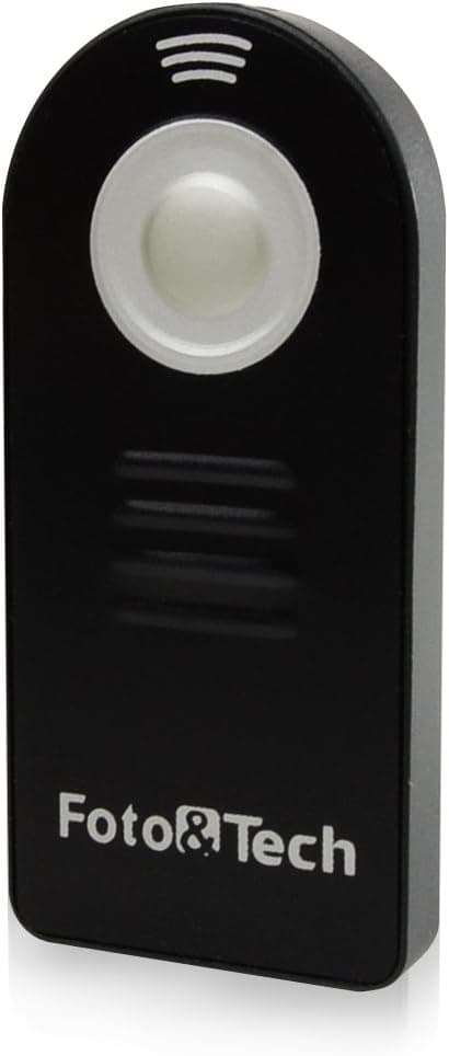 Foto&Tech FTML-L3 Wireless Remote Control Compatible with Nikon D7500 D750 D3400 D3300 D3200 D5500 D5300 D5200 D5100 D7200 D7100 D7000 D610 D600 D60 D70 D80 COOLPIX P900 P7800 P7700 A/1 J1 (1 Piece)