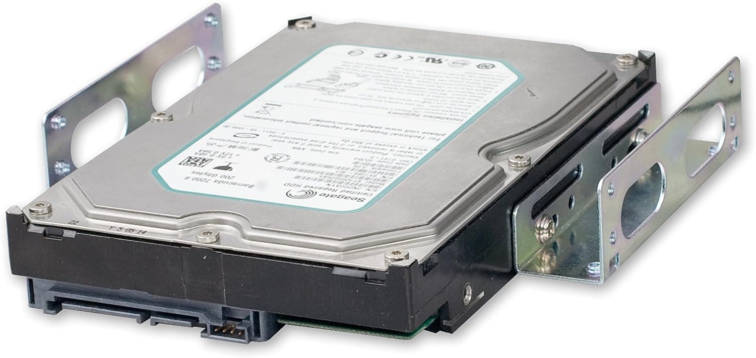 Syba 3.5" Hard Drive Mounting Bracket Adapter for 5.25" Internal Bay Drive (SY-ACC35017)