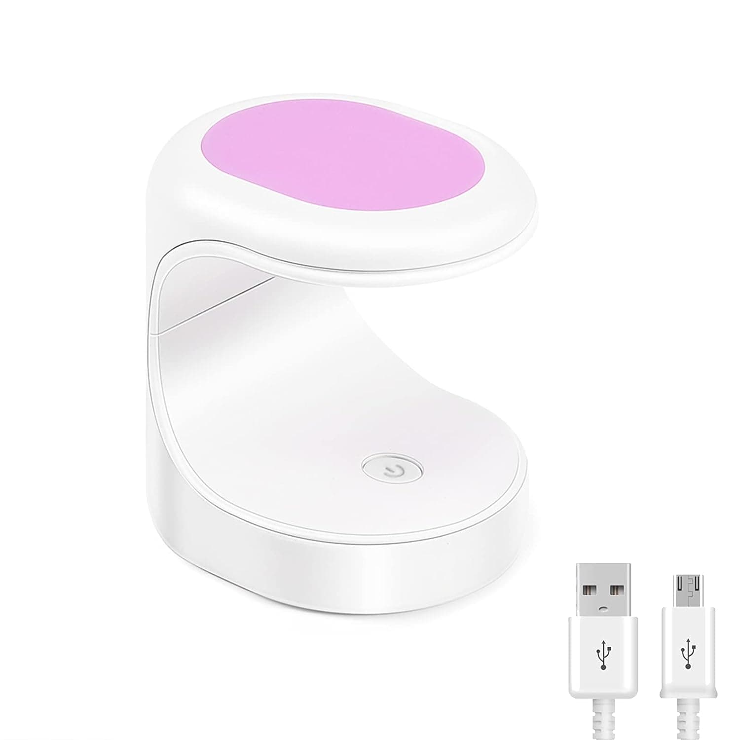 ANGNYA Mini UV LED Nail Lamp,Mini UV Light for Gel Nails Nail Dryer for Nails Professional LED Gel Nail Light Portable UV Light for Nail Art Tools Quickly Drying for DIY at Home Nail Salon