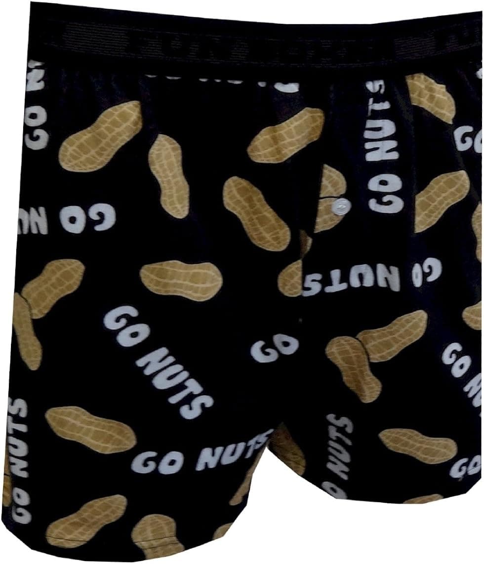 Fun Boxers Go Nuts Men's Boxer Short