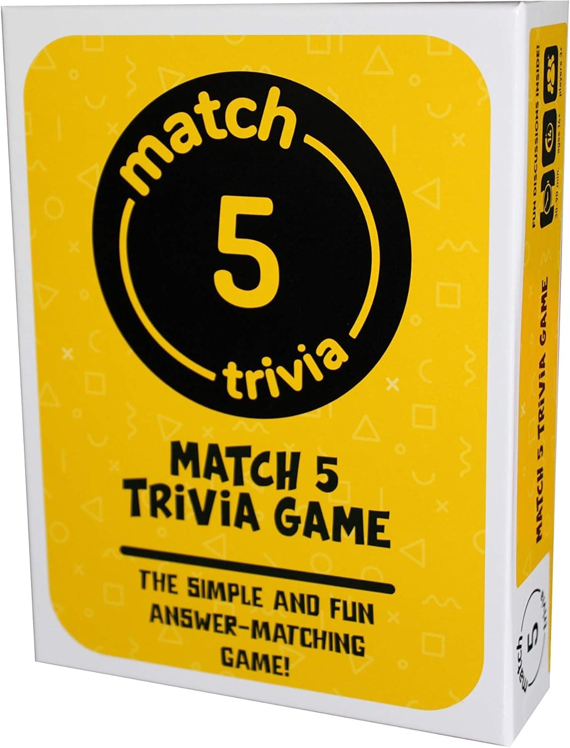 MATCH 5 TRIVIA Game - Fun for Adults, Family, Friends or a Party. Great for Game Night.