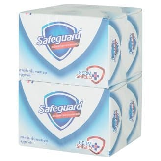 Safeguard, Pure White Bar Soap, net weight 85 g (Pack of 4 pieces) / 8y KK
