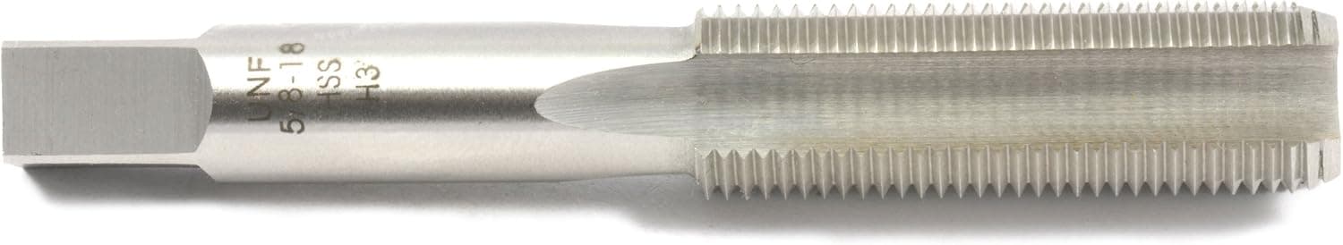 Forney 21019 Bottom Tap Industrial Pro HSS UNF, 5/8-Inch-by-18