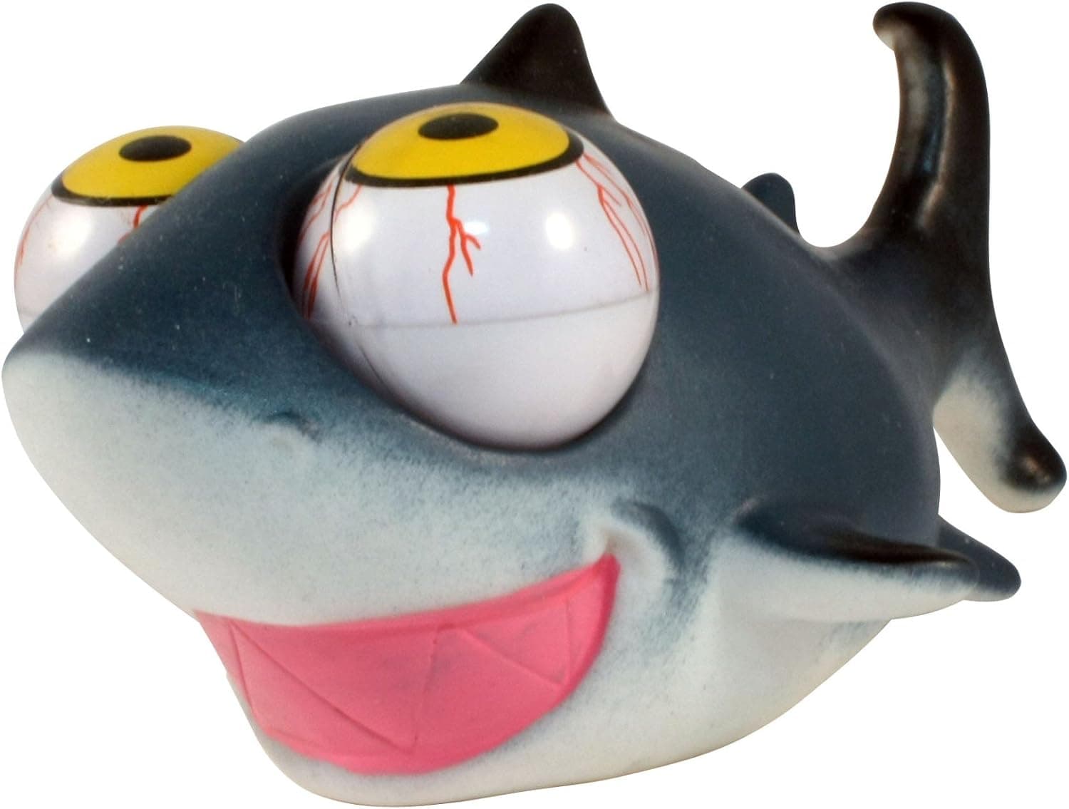 MameJo Pop-Eyes Squeeze Me Smiling Shark Toy