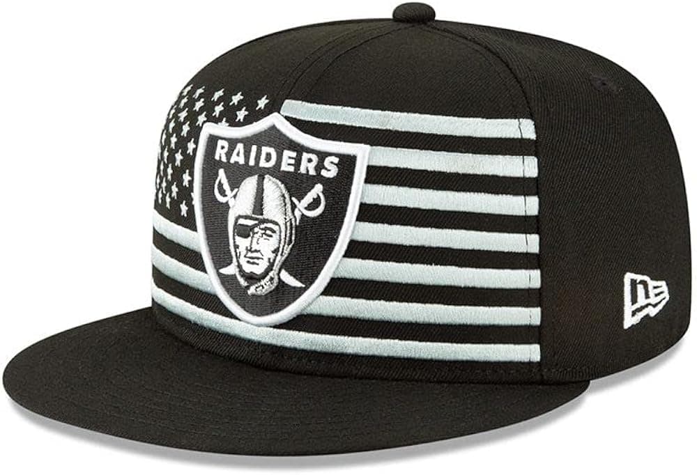 New Era Oakland Raiders 9FIFTY NFL Official 2019 Draft Snapback Hat