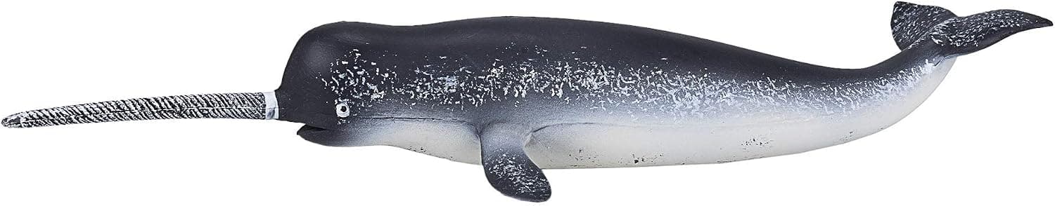 MOJO Narwhal Realistic International Wildlife Toy Replica Hand Painted Figurine
