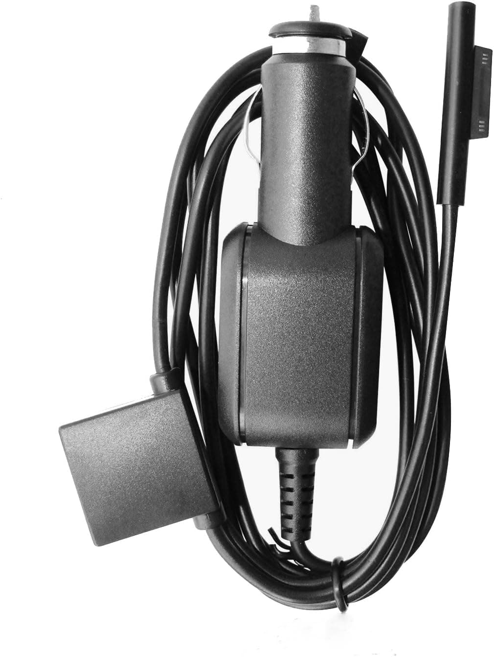 GOOQ Magnetic Power Car Charger for Microsoft Surface PRO 3 12 Inch Tablet Special Designed with a 5V 1A USB Charge Port (pro 3 car Charger no.1)