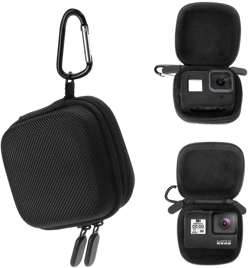 Portable Protective Carry Case for GoPro Hero 8 Black, Hero 7/(2018)/6/5 Black, 5/4,Hero 3+,DJI Osmo Action,Apeman/AKASO/Campark/YI Action Camera