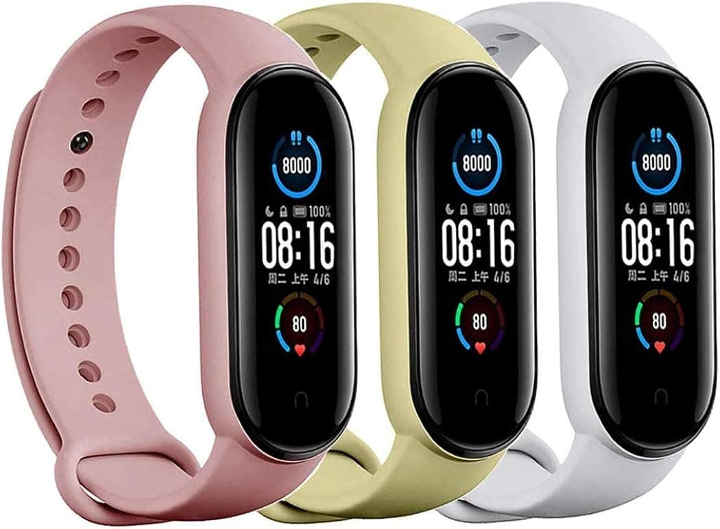 Ybludiy Compatible with Xiaomi Mi Band 6 Strap/Mi Band 5 Strap,Amazfit Band 5 Strap,Colorful Wristband Strap for Amazfit Band 5 Replacement Band
